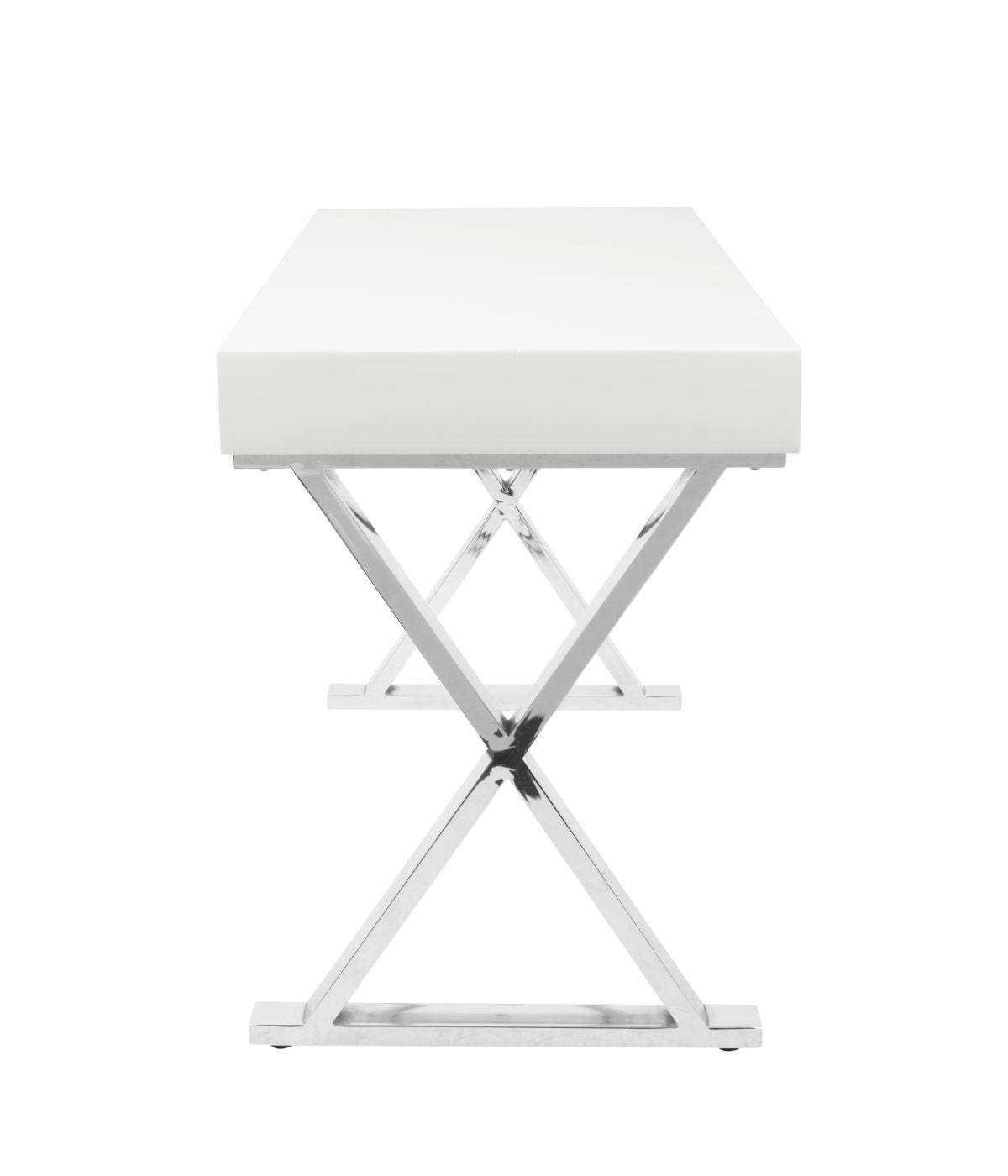  LumiSource Luster Desk White - White - Bonton