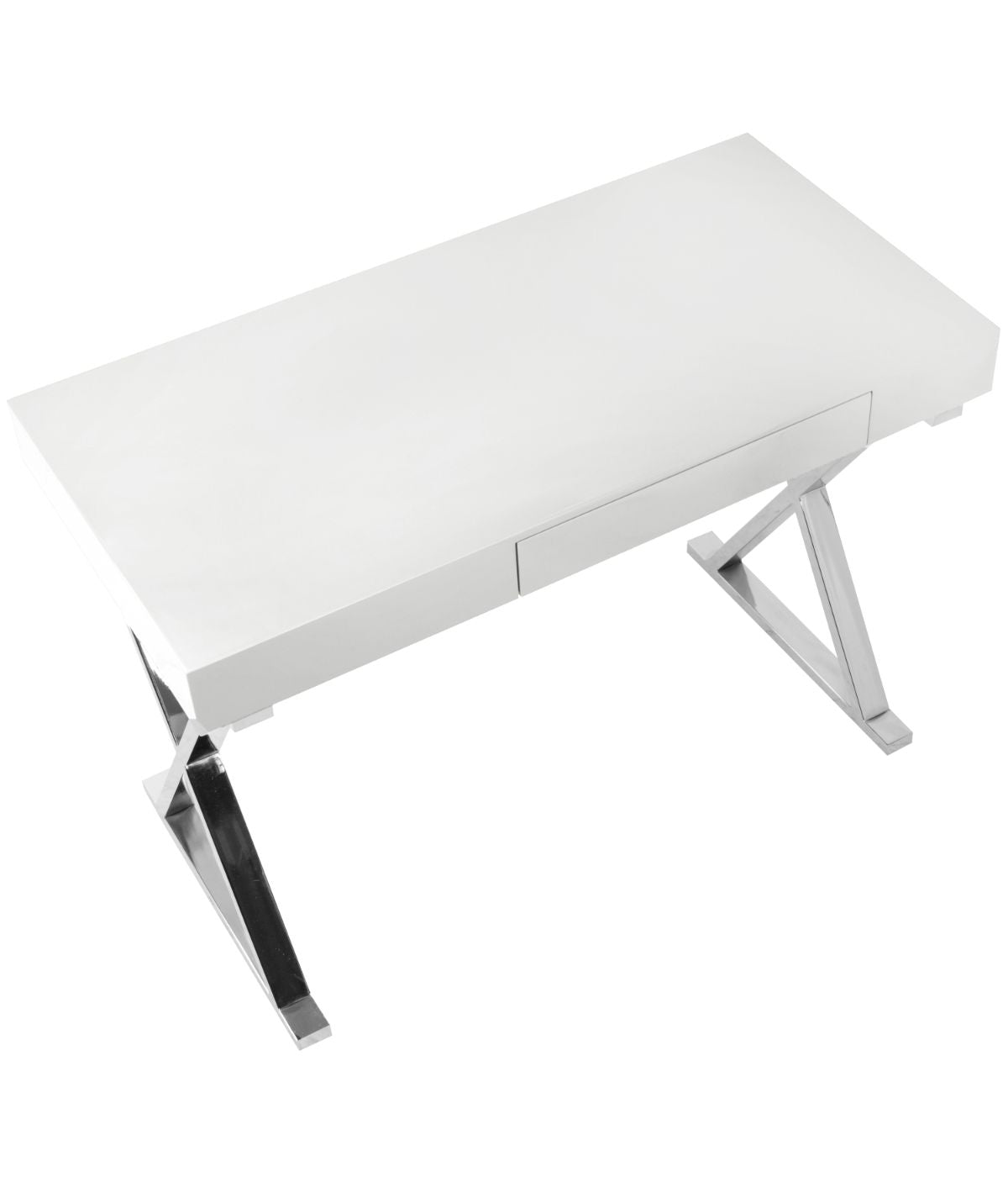  LumiSource Luster Desk White - White - Bonton