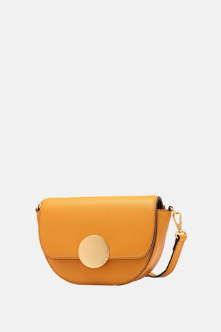 Oryany - Lottie Saddle Crossbody Small Handbags - Yellow / One Size