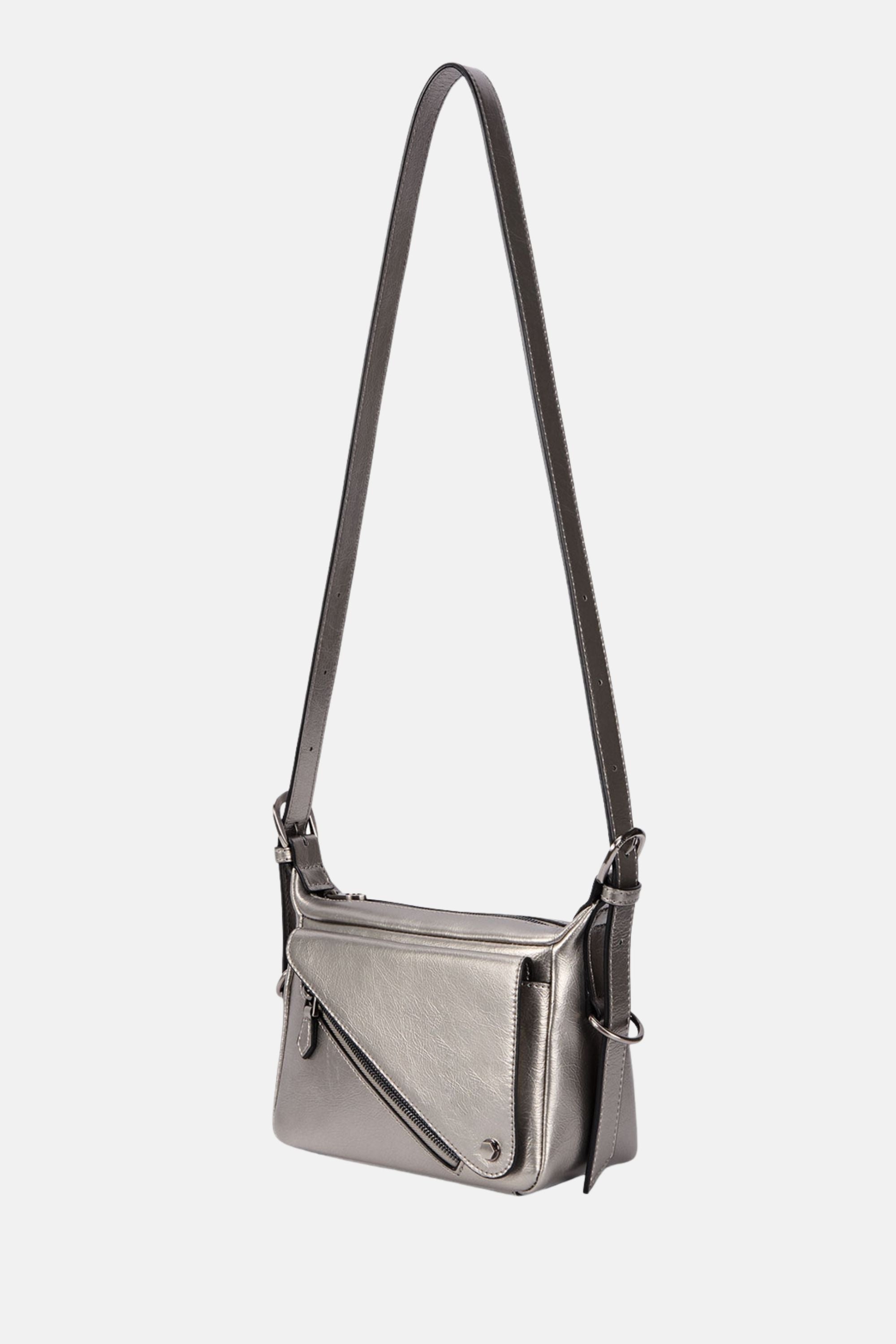  Oryany Oryany - Moto Crossbody Small Handbags - Pewter / One Size - Default Title - Bonton