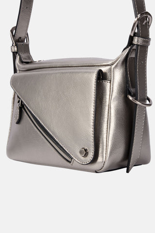 Oryany - Moto Crossbody Small Handbags - Pewter / One Size