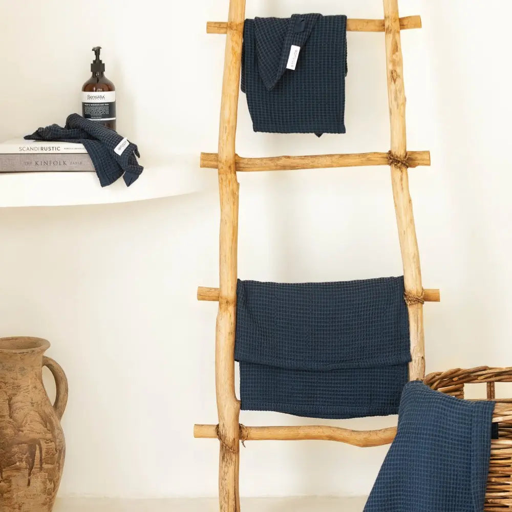  ettitude Bamboo Waffle Towels by ettitude - Cloud - Bonton