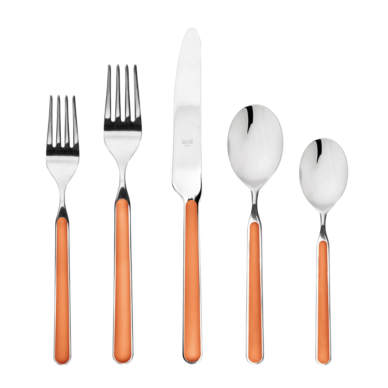  Mepra Fantasia Flatware Set Orange - Orange - Bonton