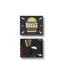 2-Pack Blast Off Burger Socks Gift Set Multi