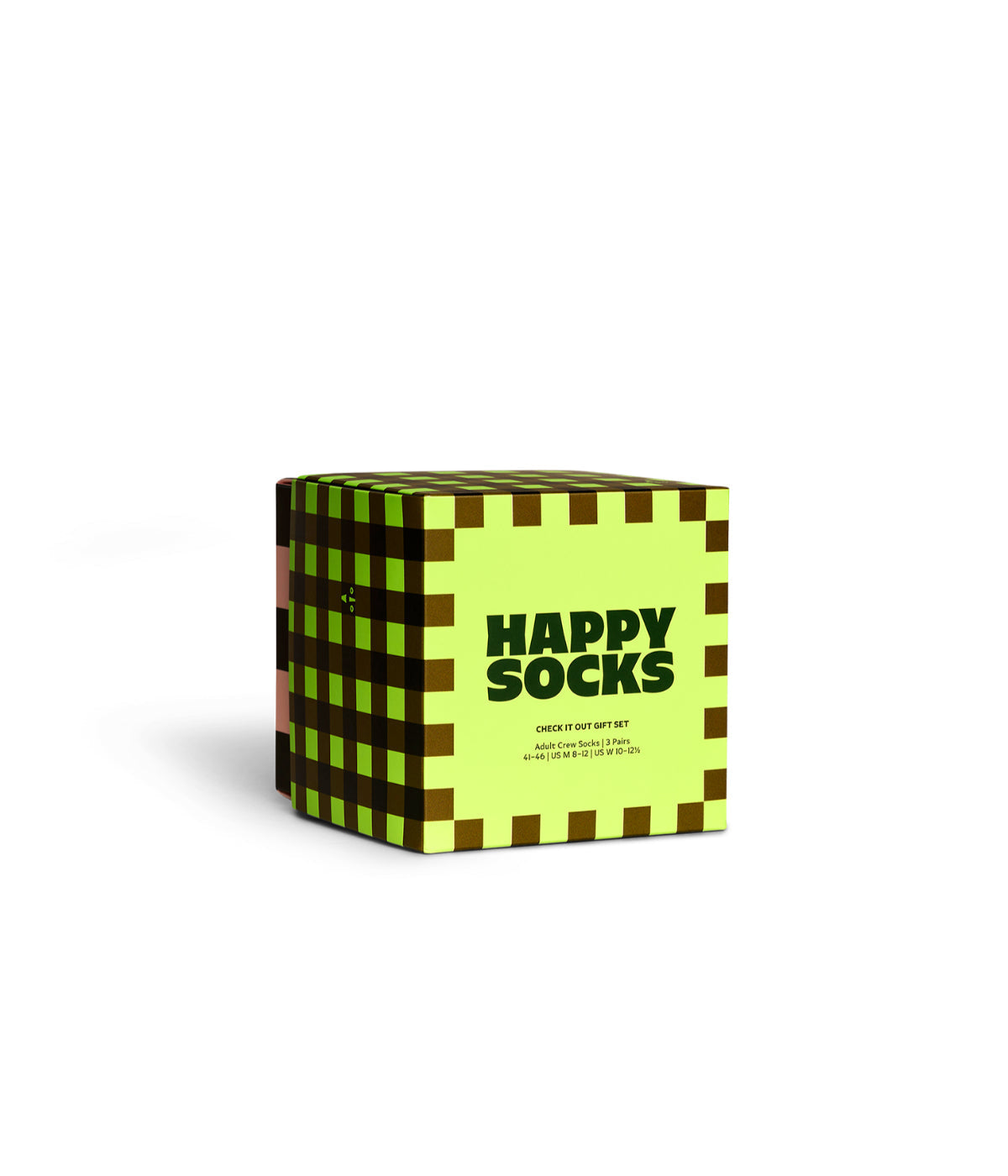  Happy Socks 3-Pack Check It Out Socks Gift Set Multi - Multi - Bonton