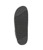 Ladies Classic suede Scuff slipper WAXED CHARCOAL