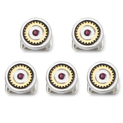 Gear Amethyst Stone 5-Studs