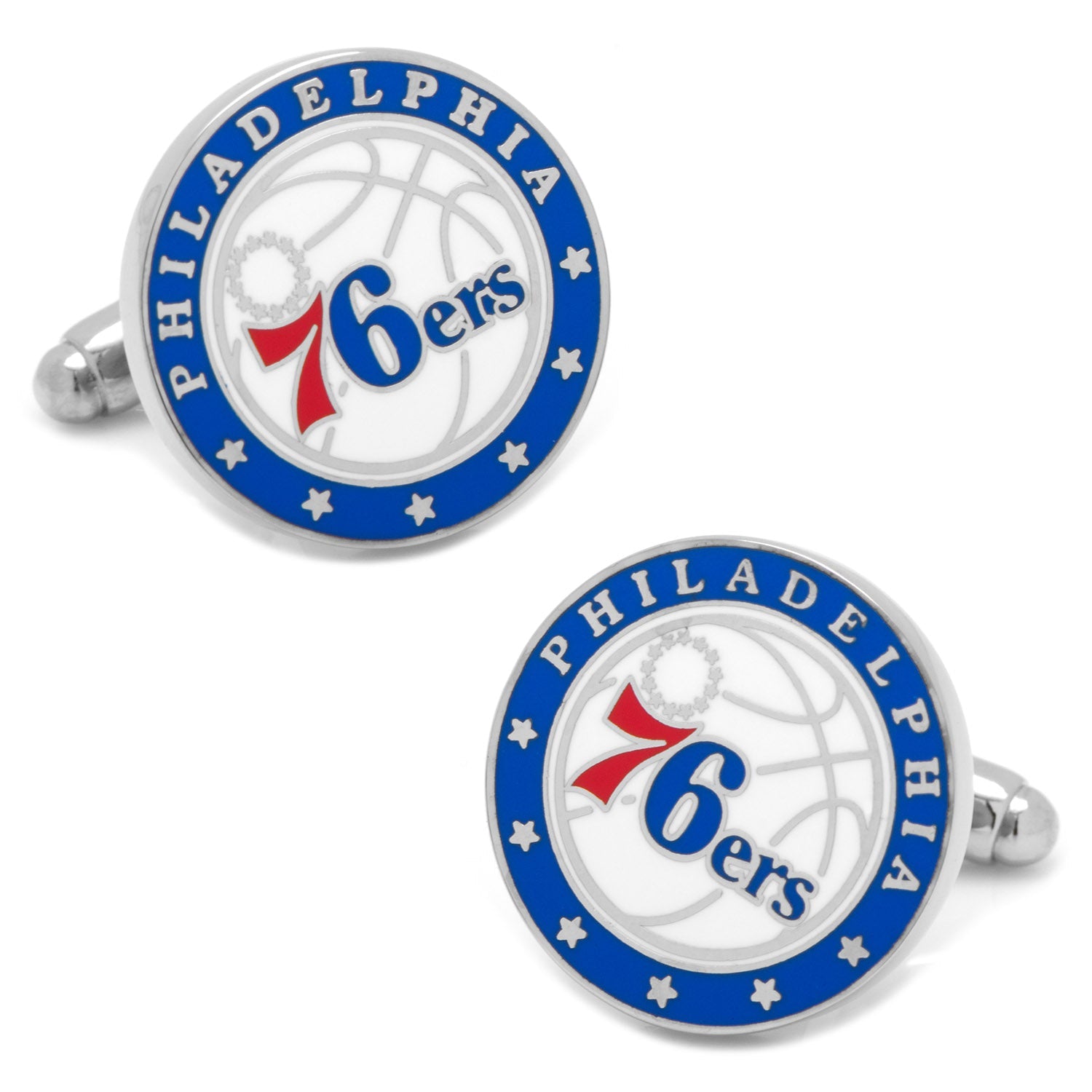  Cufflinks Philadelphia 76ers Cufflinks - Default Title - Bonton