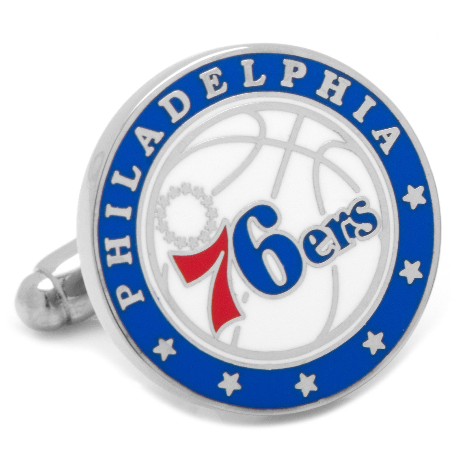  Cufflinks Philadelphia 76ers Cufflinks - Default Title - Bonton