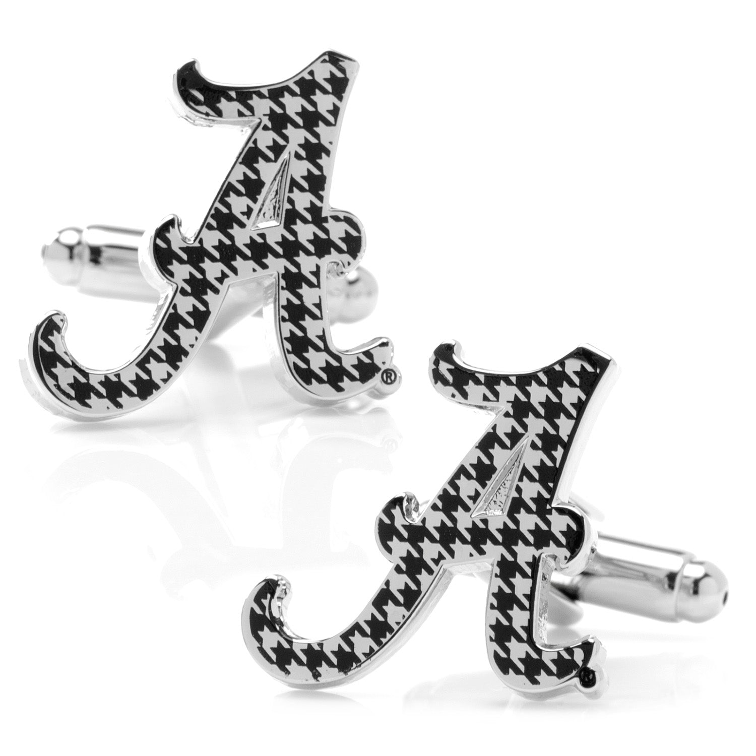  Cufflinks University of Alabama Houndstooth Cufflinks - Default Title - Bonton