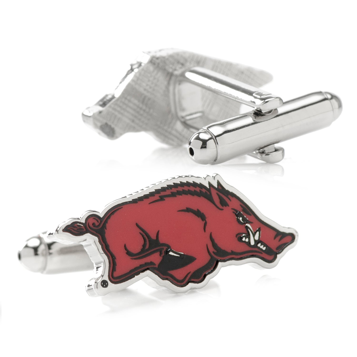  Cufflinks Arkansas Razorbacks Cufflinks and Tie Bar Gift Set - Default Title - Bonton