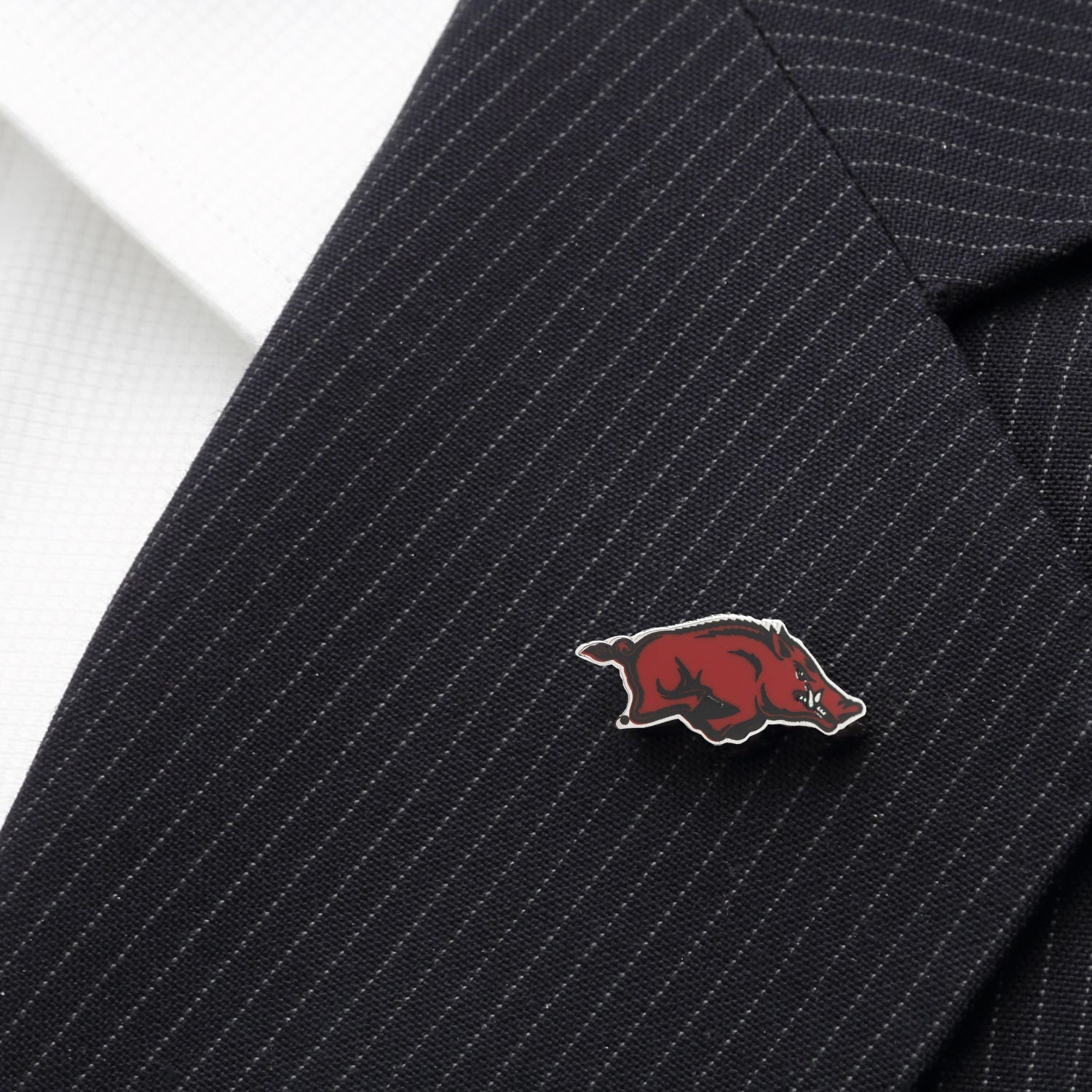  Cufflinks University of Arkansas Razorbacks Lapel Pin - Default Title - Bonton