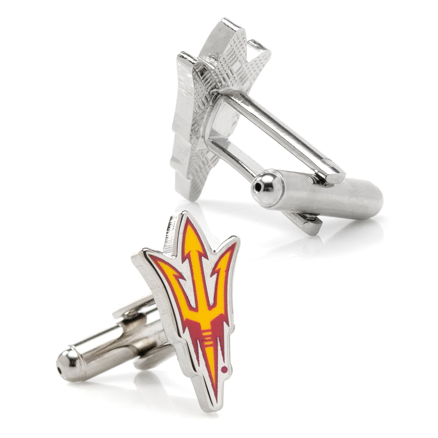  Cufflinks Arizona State University Sun Devils Pitchfork Cufflinks - Default Title - Bonton