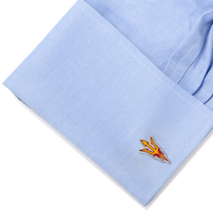 Arizona State University Sun Devils Pitchfork Cufflinks