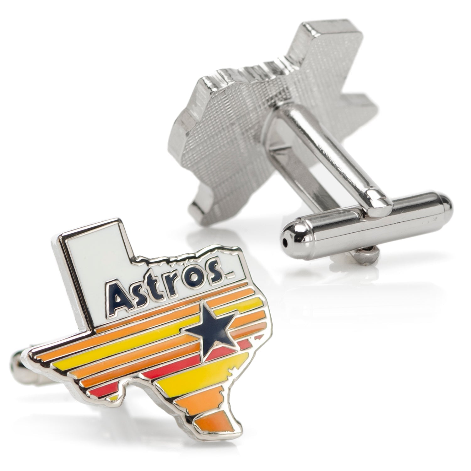  Cufflinks Houston Astros Tequila Sunrise Cufflinks - Default Title - Bonton