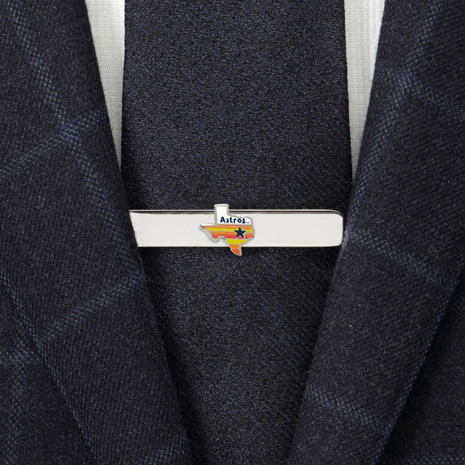  Cufflinks Houston Astros Tequila Sunrise Tie Bar - Default Title - Bonton