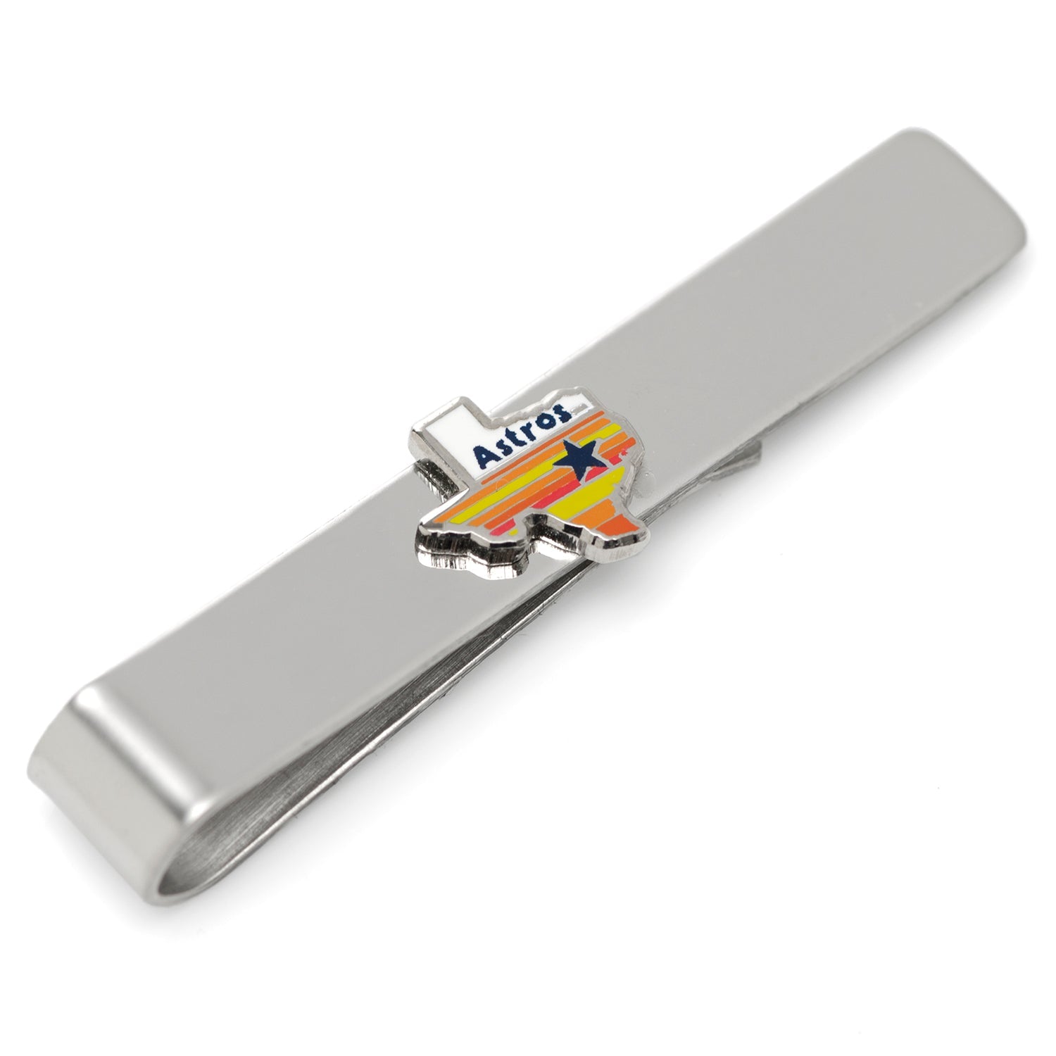  Cufflinks Houston Astros Tequila Sunrise Tie Bar - Default Title - Bonton