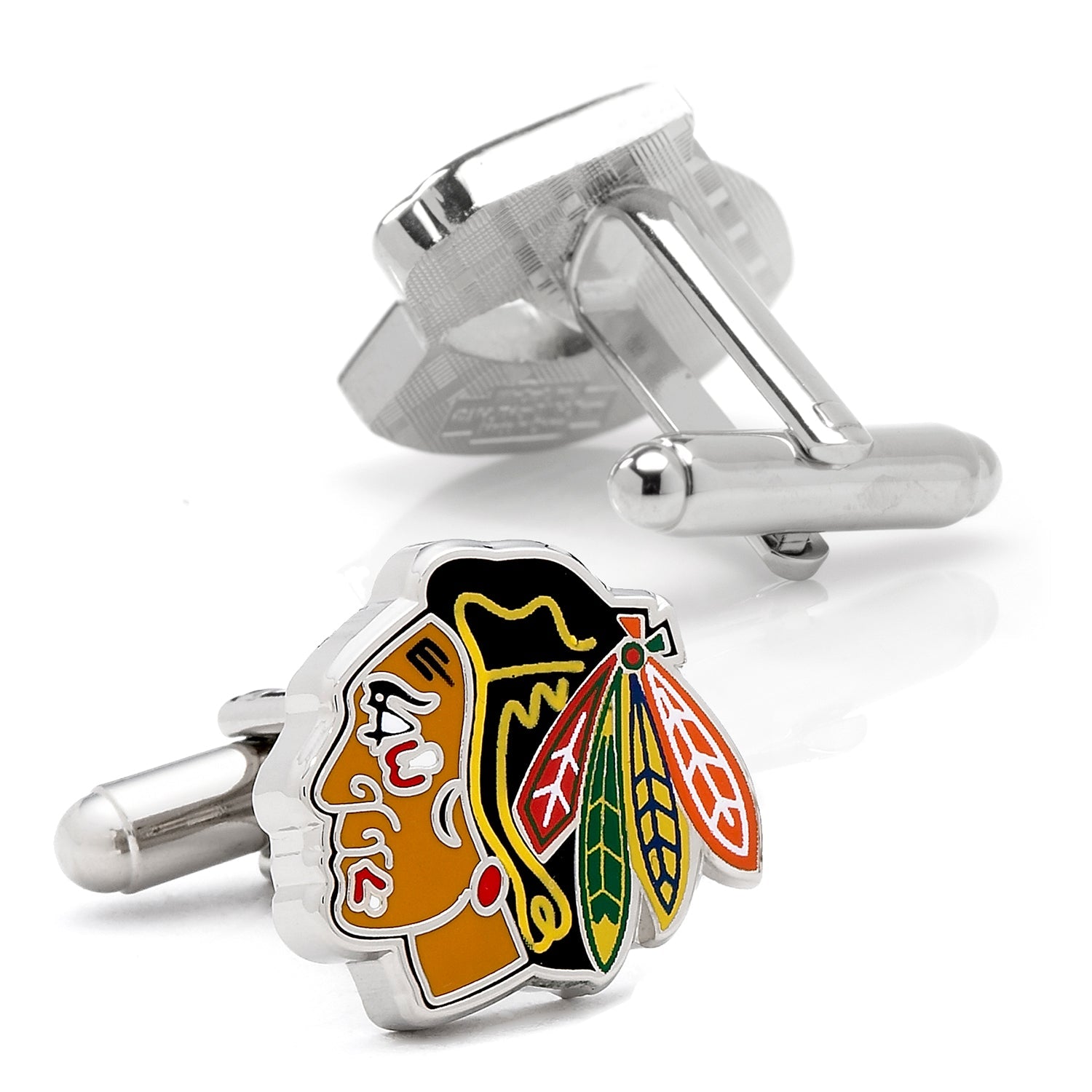  Cufflinks Chicago Blackhawks Cufflinks - Default Title - Bonton