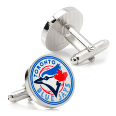 Toronto Blue Jays Cufflinks and Tie Bar Gift Set