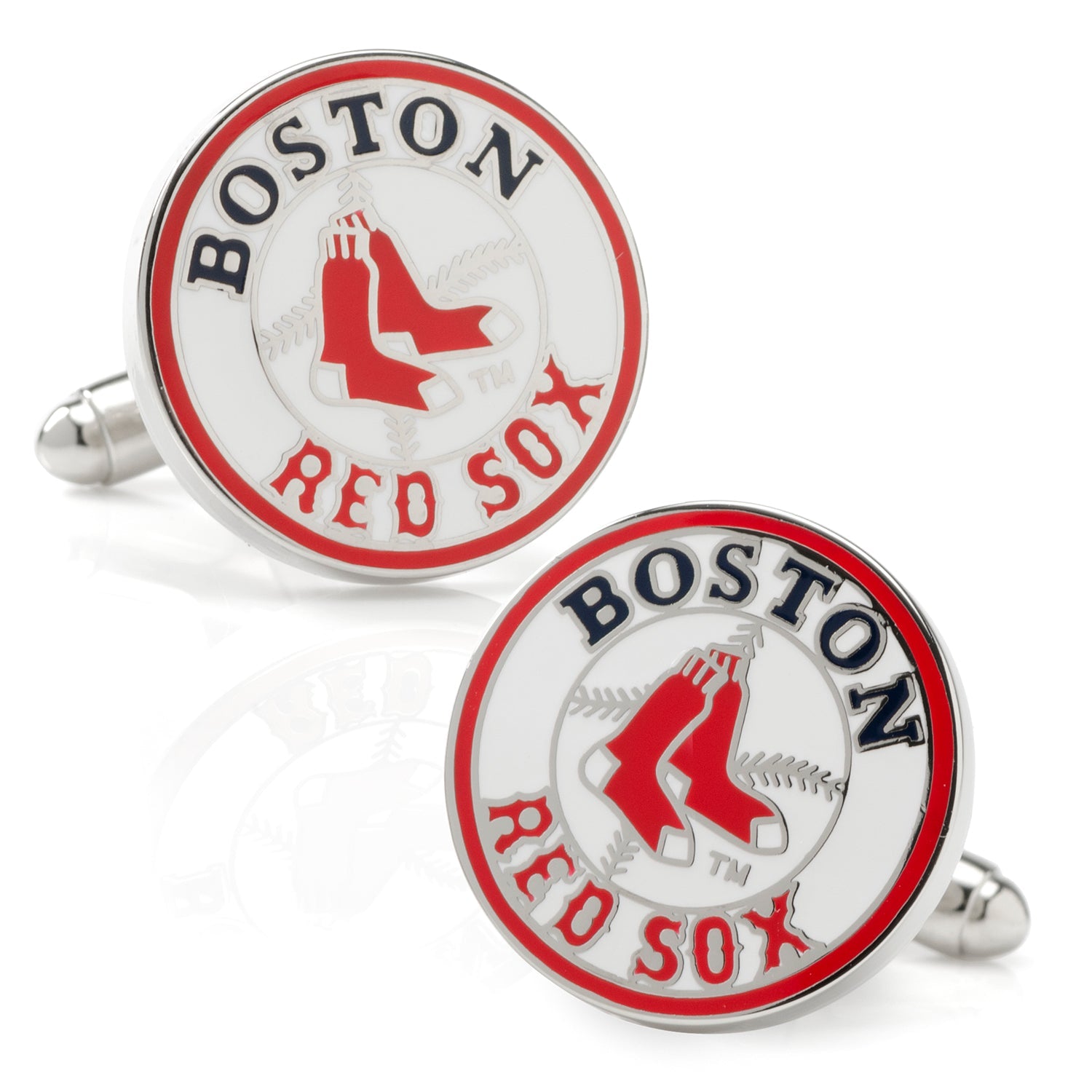  Cufflinks Boston Red Sox Cufflinks - Default Title - Bonton