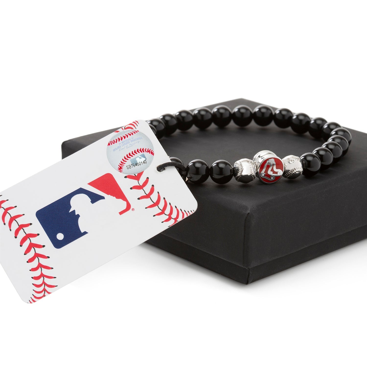  Cufflinks Boston Red Sox Bracelet - Default Title - Bonton