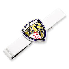 Baltimore Ravens Shield Cufflinks and Tie Bar Gift Set