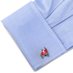 Tampa Bay Buccaneers Cufflinks and Tie Bar Gift Set