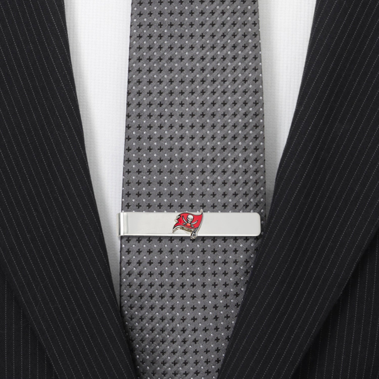  Cufflinks Tampa Bay Buccaneers Tie Bar - Default Title - Bonton