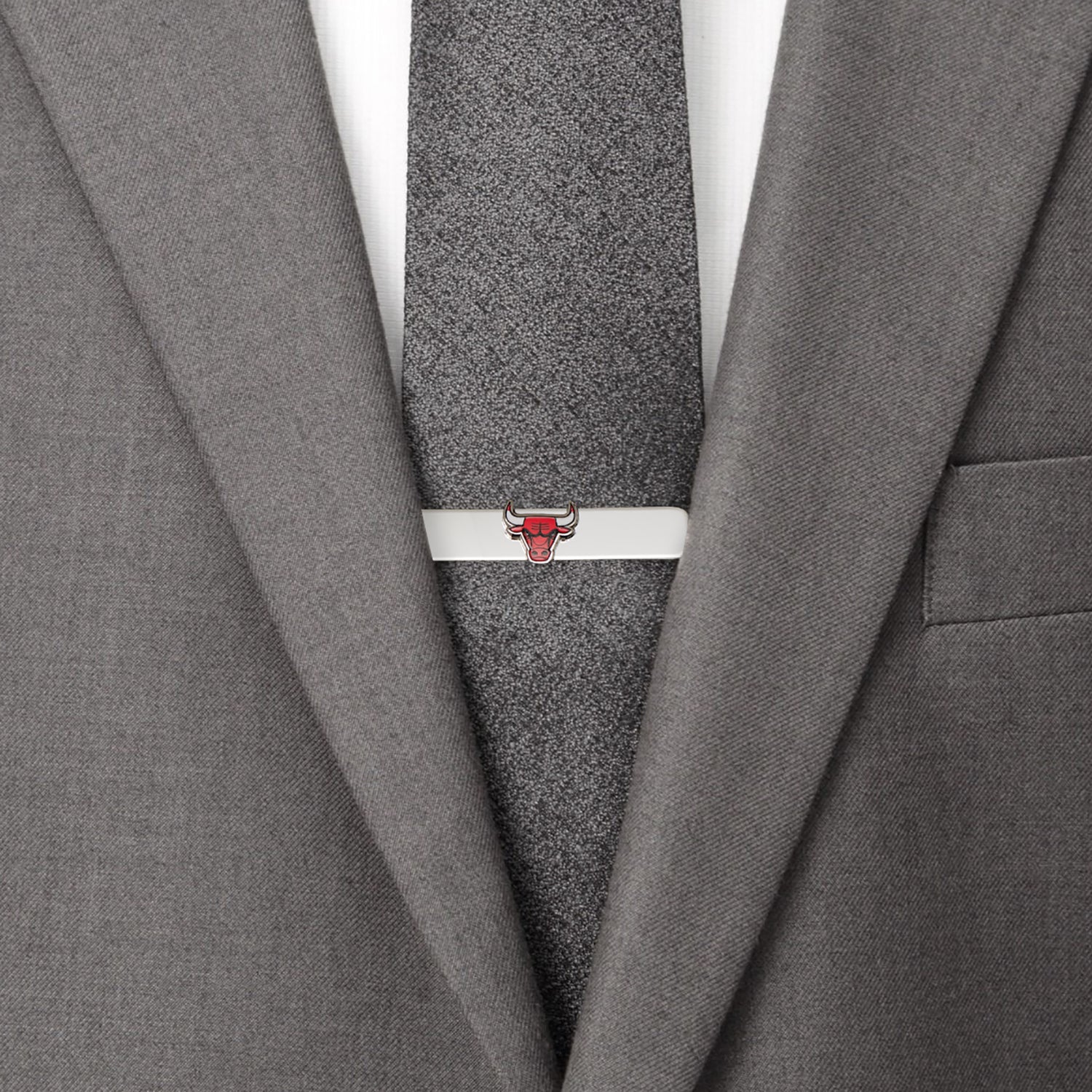  Cufflinks Chicago Bulls Tie Bar - Default Title - Bonton