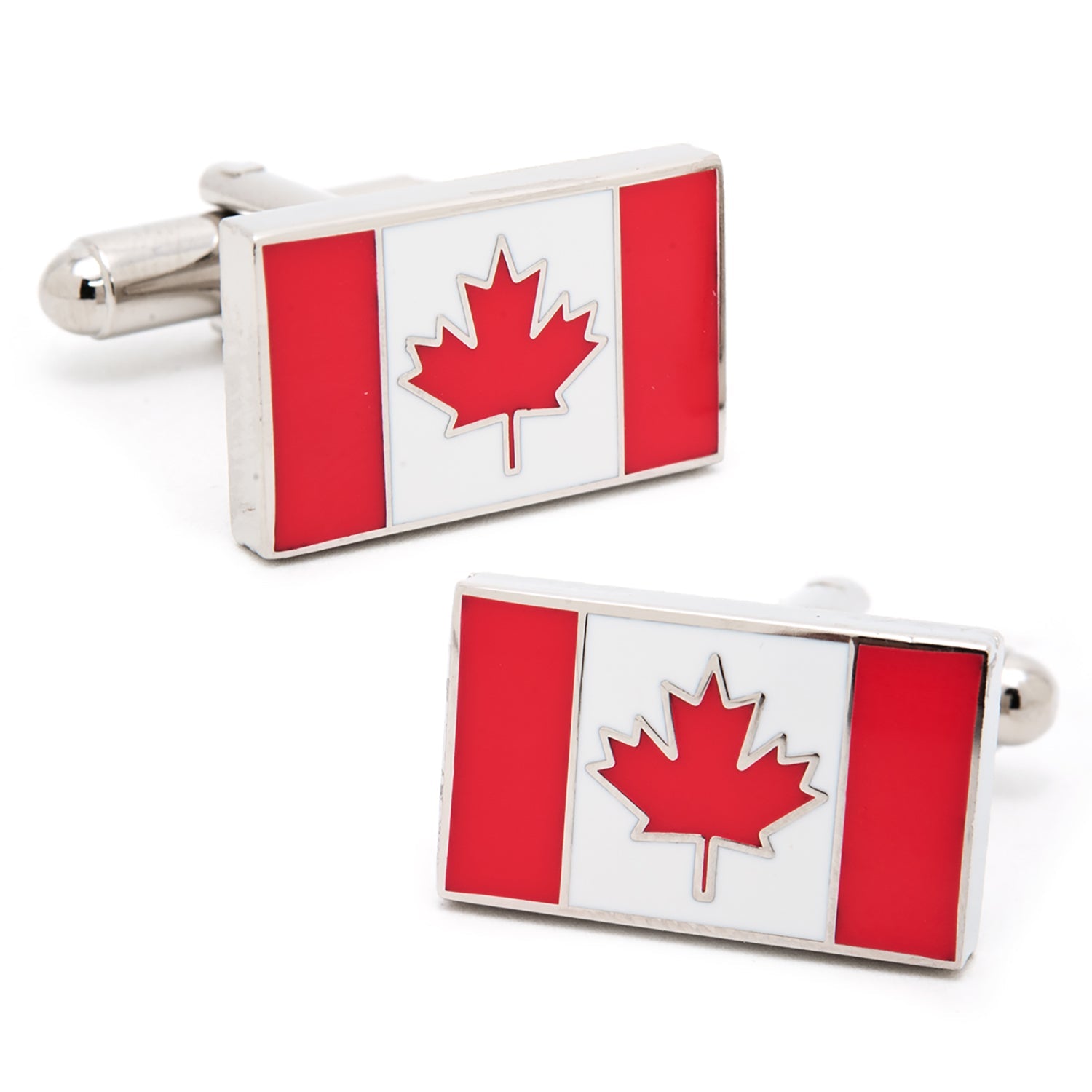  Cufflinks Canadian Flag Cufflinks - Default Title - Bonton