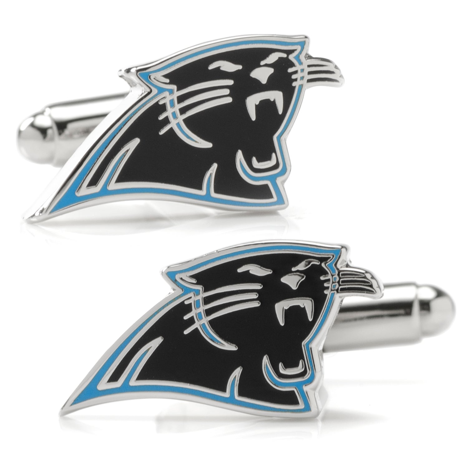  Cufflinks Carolina Panthers Cufflinks and Tie Bar Gift Set - Default Title - Bonton