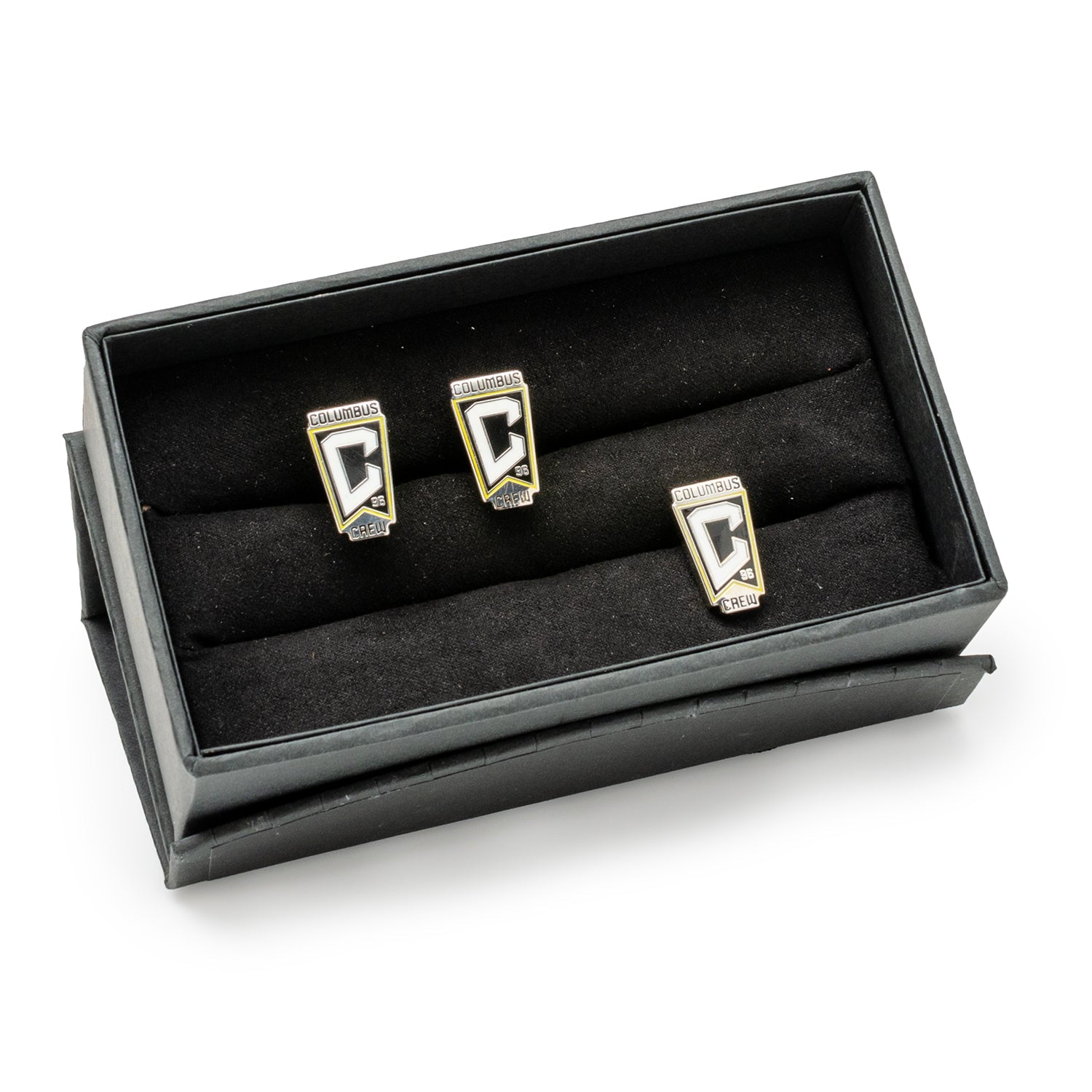  Cufflinks Columbus Crew Cufflinks and Lapel Pin Gift Set - Default Title - Bonton