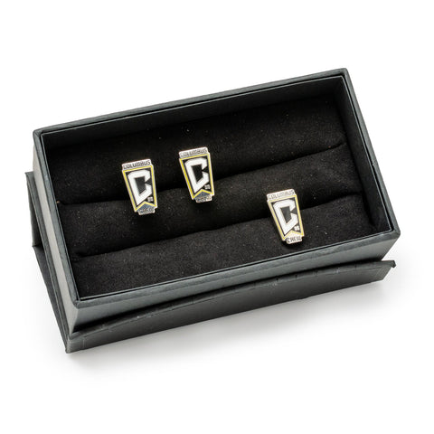 Columbus Crew Cufflinks and Lapel Pin Gift Set