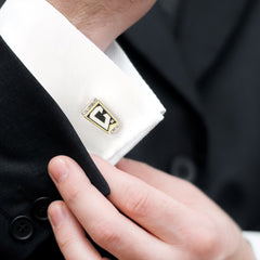 Columbus Crew Cufflinks and Lapel Pin Gift Set