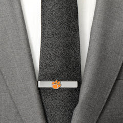 Clemson University Tigers Cufflinks & Tie Bar Gift Set