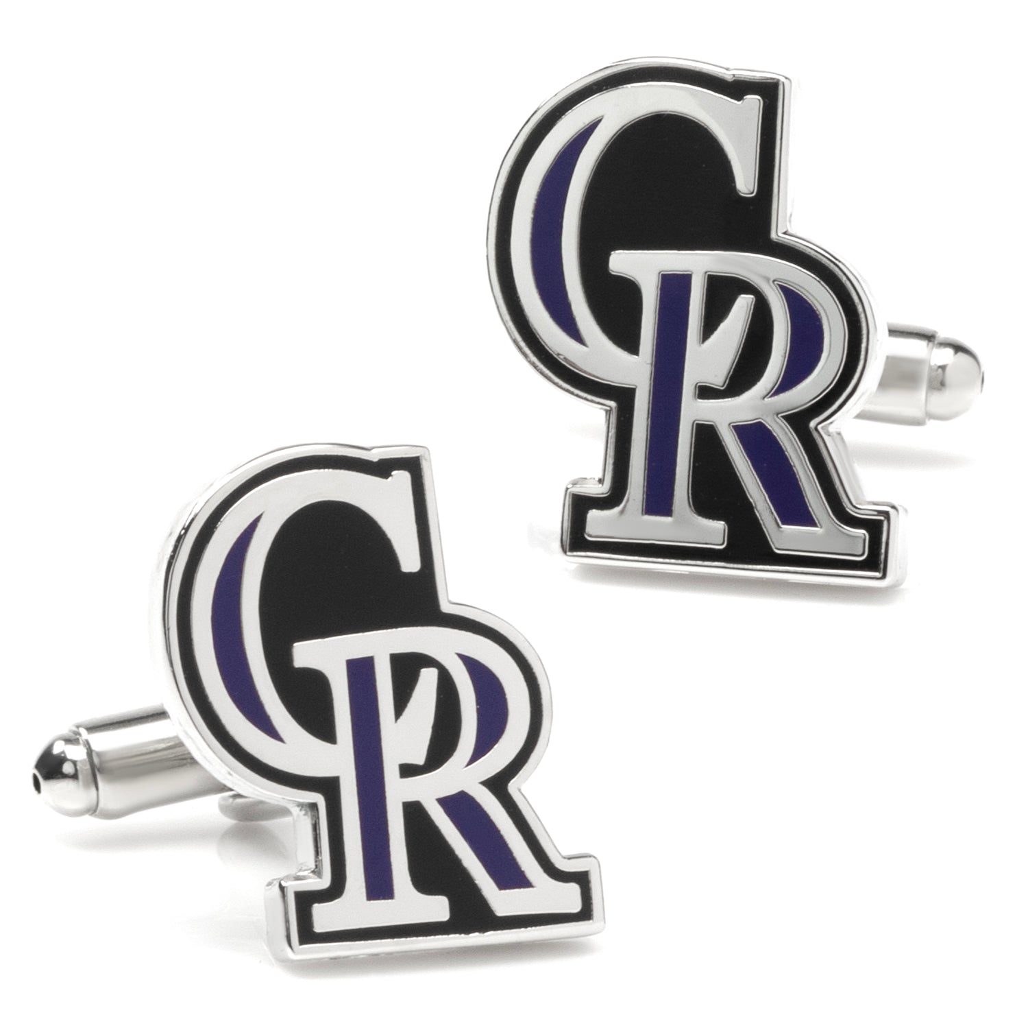  Cufflinks Colorado Rockies Cufflinks - Default Title - Bonton