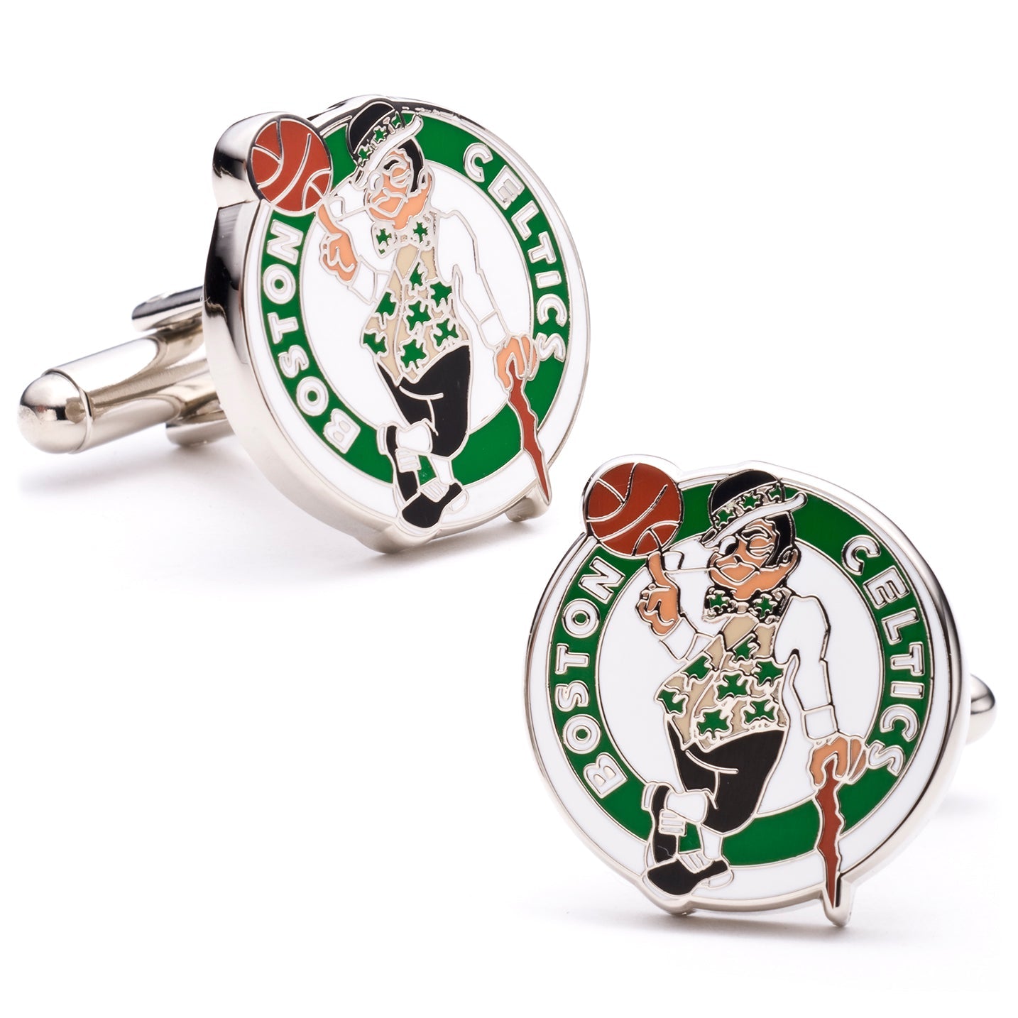  Cufflinks Boston Celtics Cufflinks - Default Title - Bonton