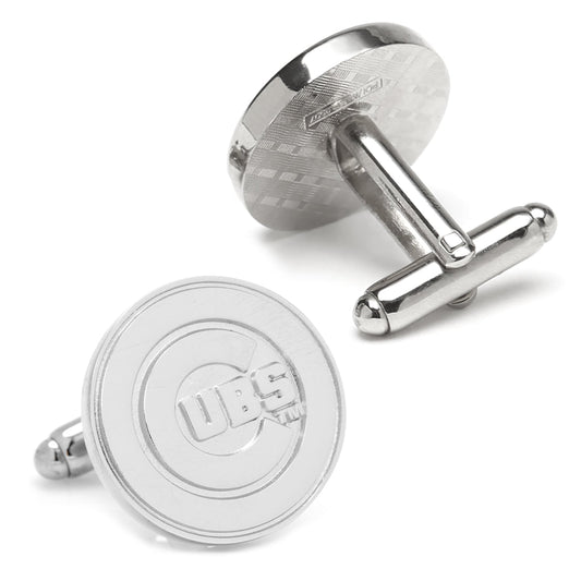 Silver Edition Cubs Cufflinks