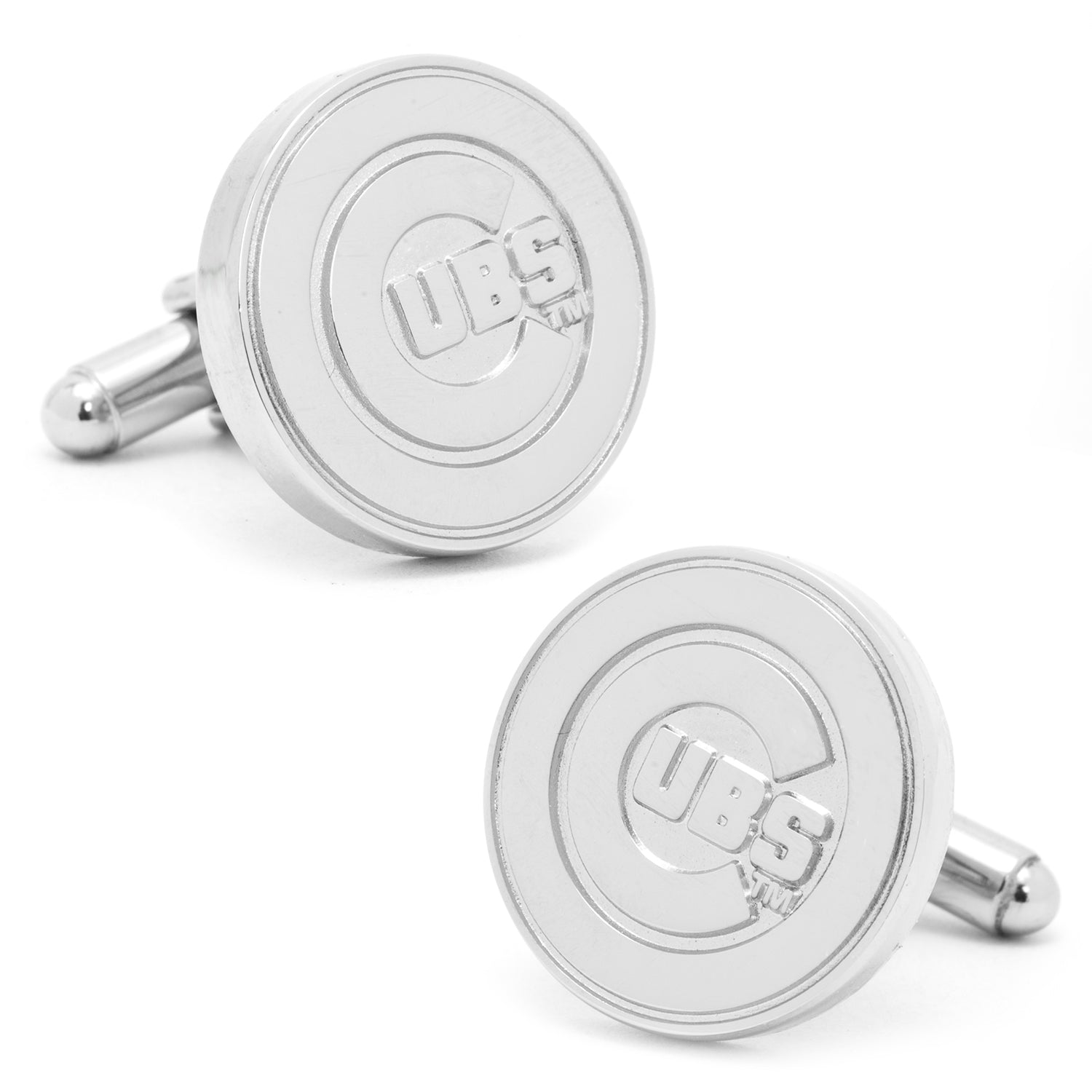  Cufflinks Silver Edition Cubs Cufflinks - Default Title - Bonton