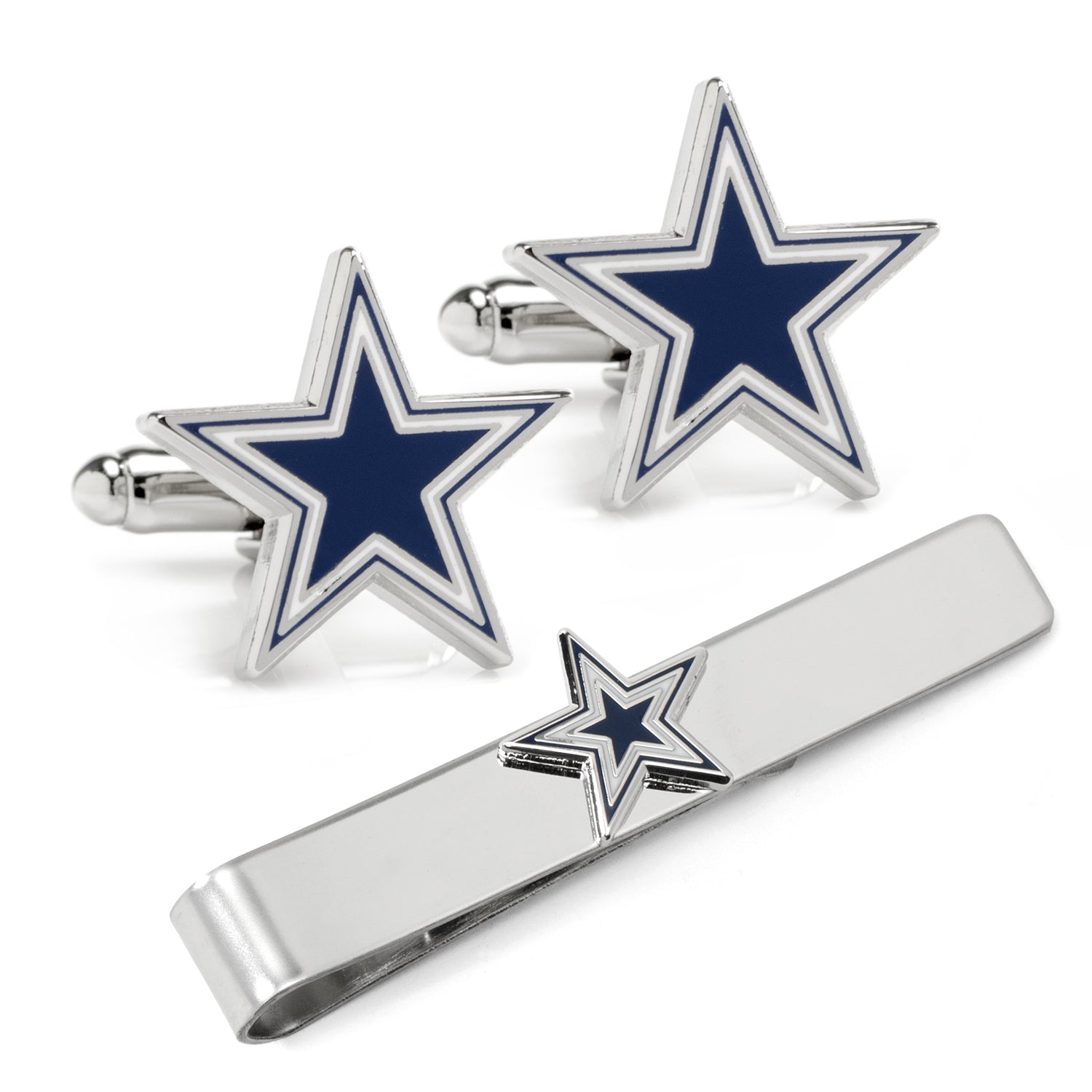  Cufflinks Dallas Cowboys Cufflinks and Tie Bar Gift Set - Default Title - Bonton
