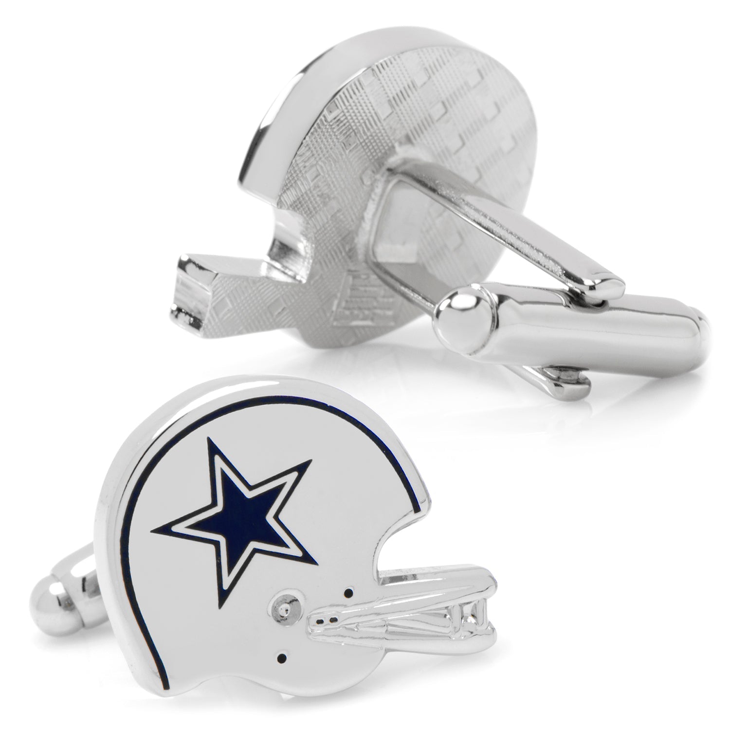  Cufflinks Retro Dallas Cowboys Helmet Cufflinks - Default Title - Bonton