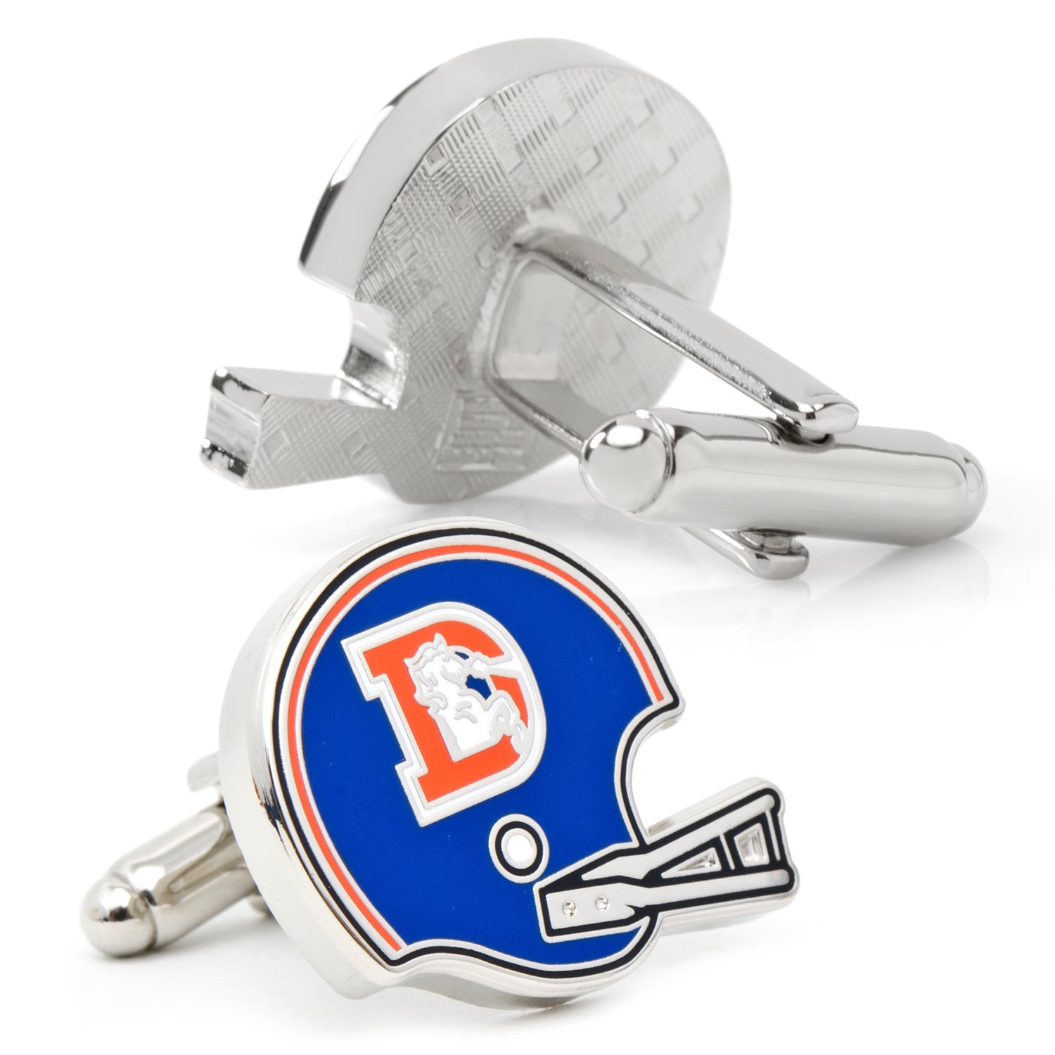  Cufflinks Retro Denver Broncos Helmet Cufflinks - Default Title - Bonton