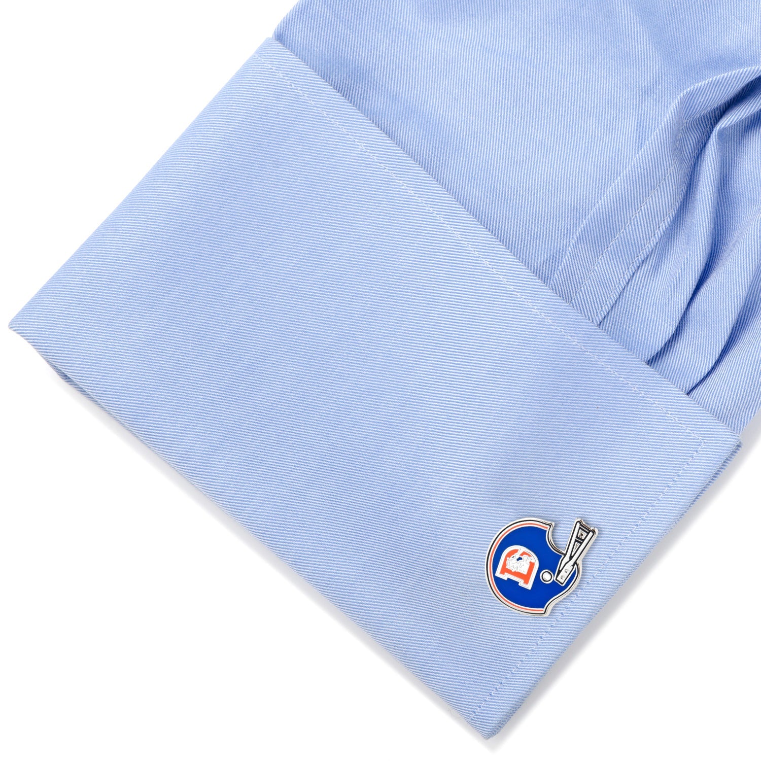  Cufflinks Retro Denver Broncos Helmet Cufflinks - Default Title - Bonton