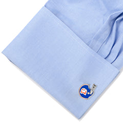 Retro Denver Broncos Helmet Cufflinks