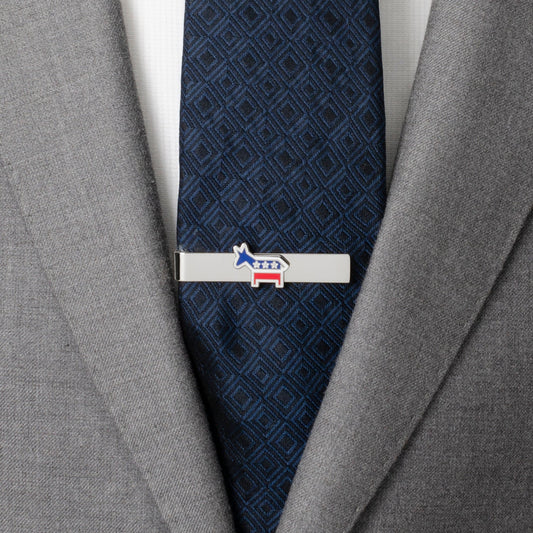 Democratic Donkey Tie Bar