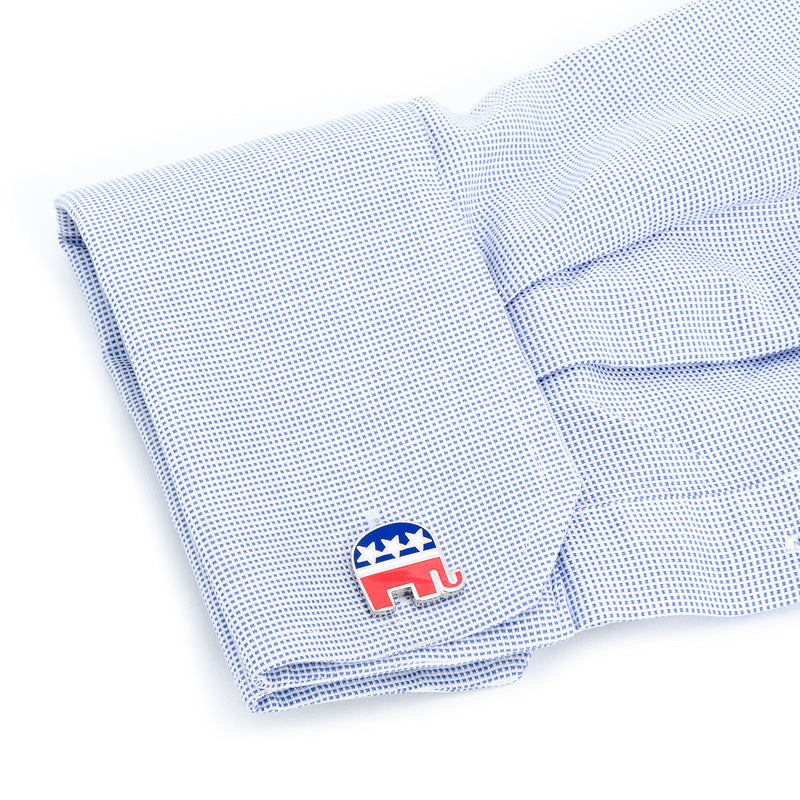  Cufflinks Republican Elephant Cufflinks - Default Title - Bonton