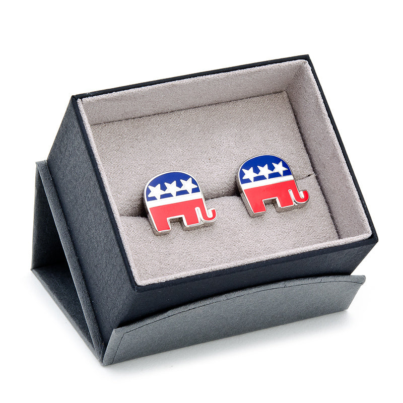  Cufflinks Republican Elephant Cufflinks - Default Title - Bonton