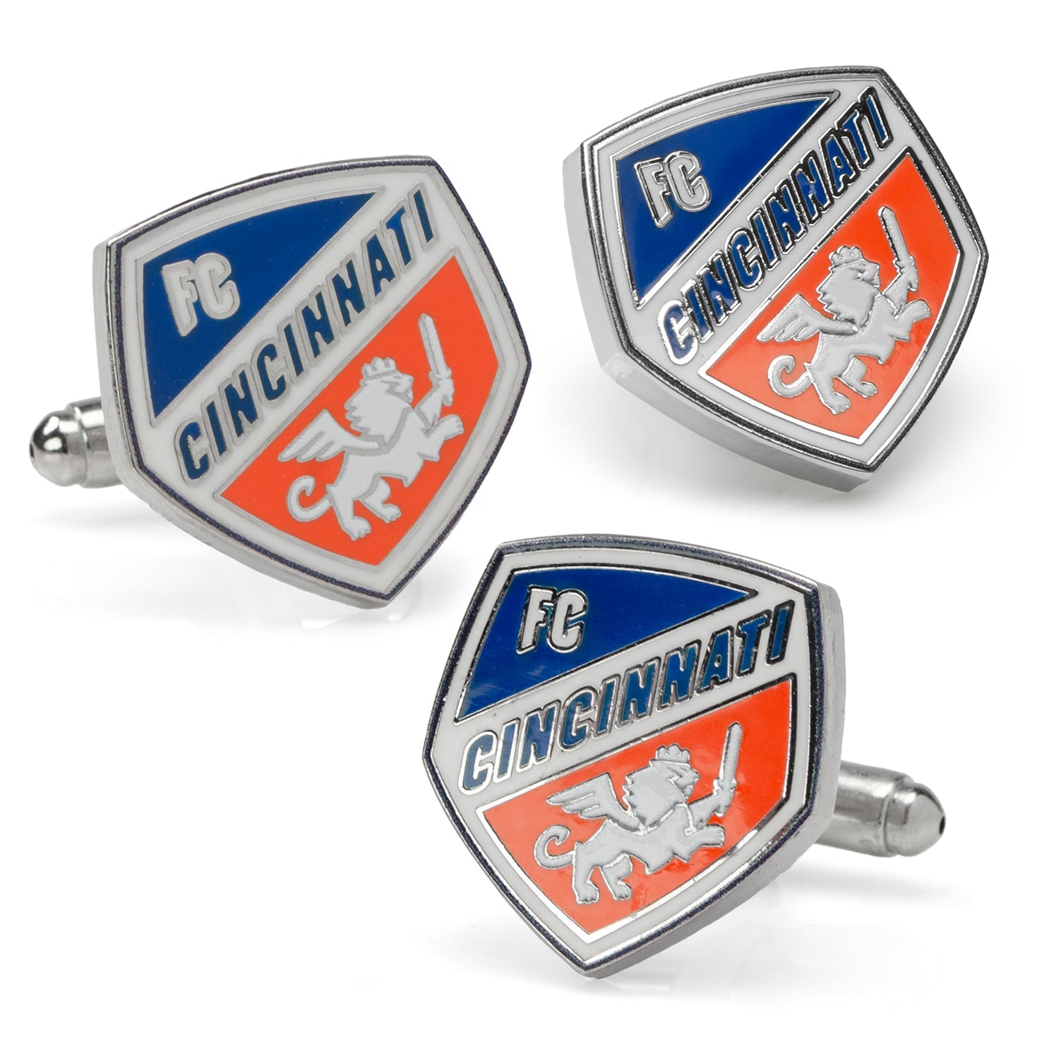  Cufflinks FC Cincinnati Cufflinks and Lapel Pin Gift Set - Default Title - Bonton