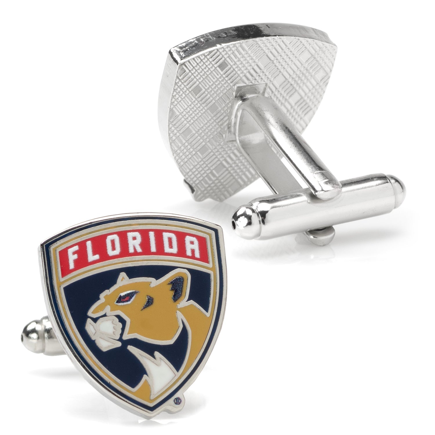  Cufflinks Florida Panthers Shield Cufflinks - Default Title - Bonton