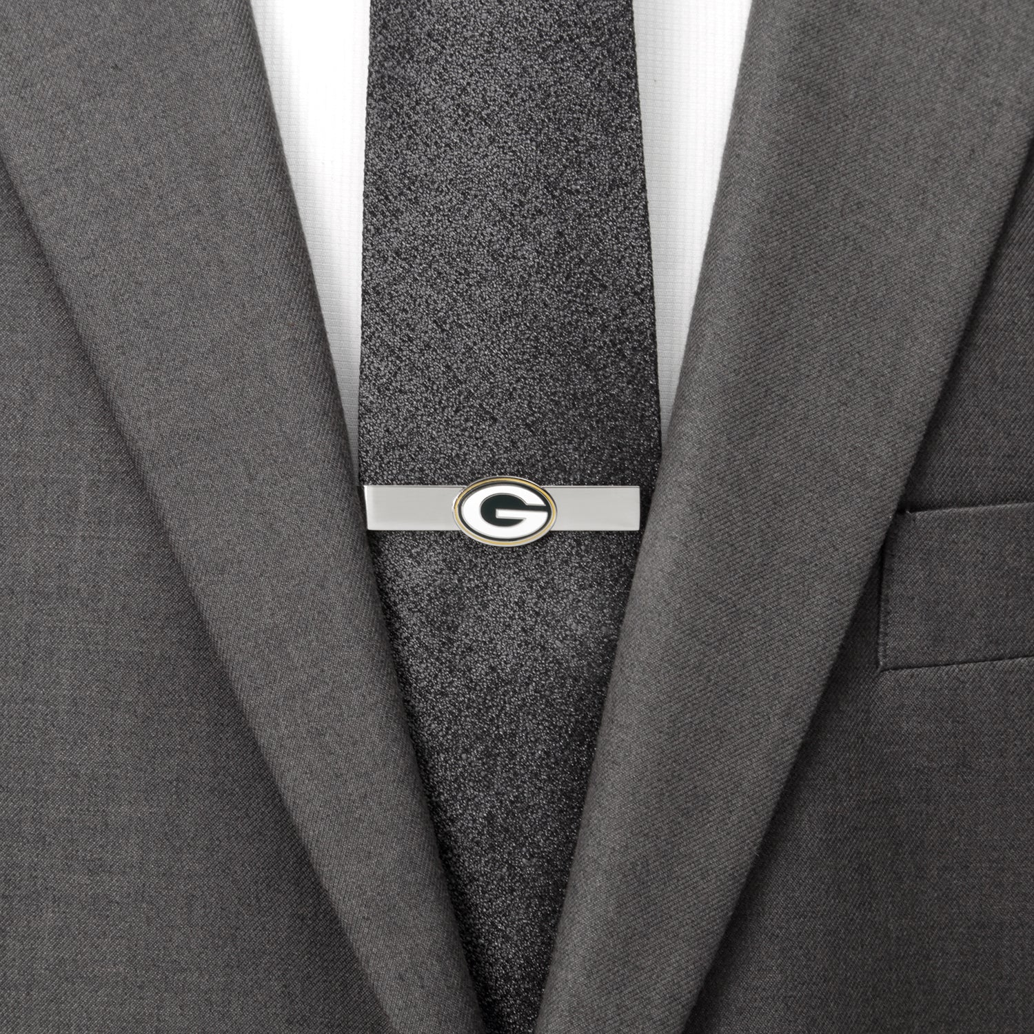  Cufflinks Green Bay Packers Tie Bar - Default Title - Bonton